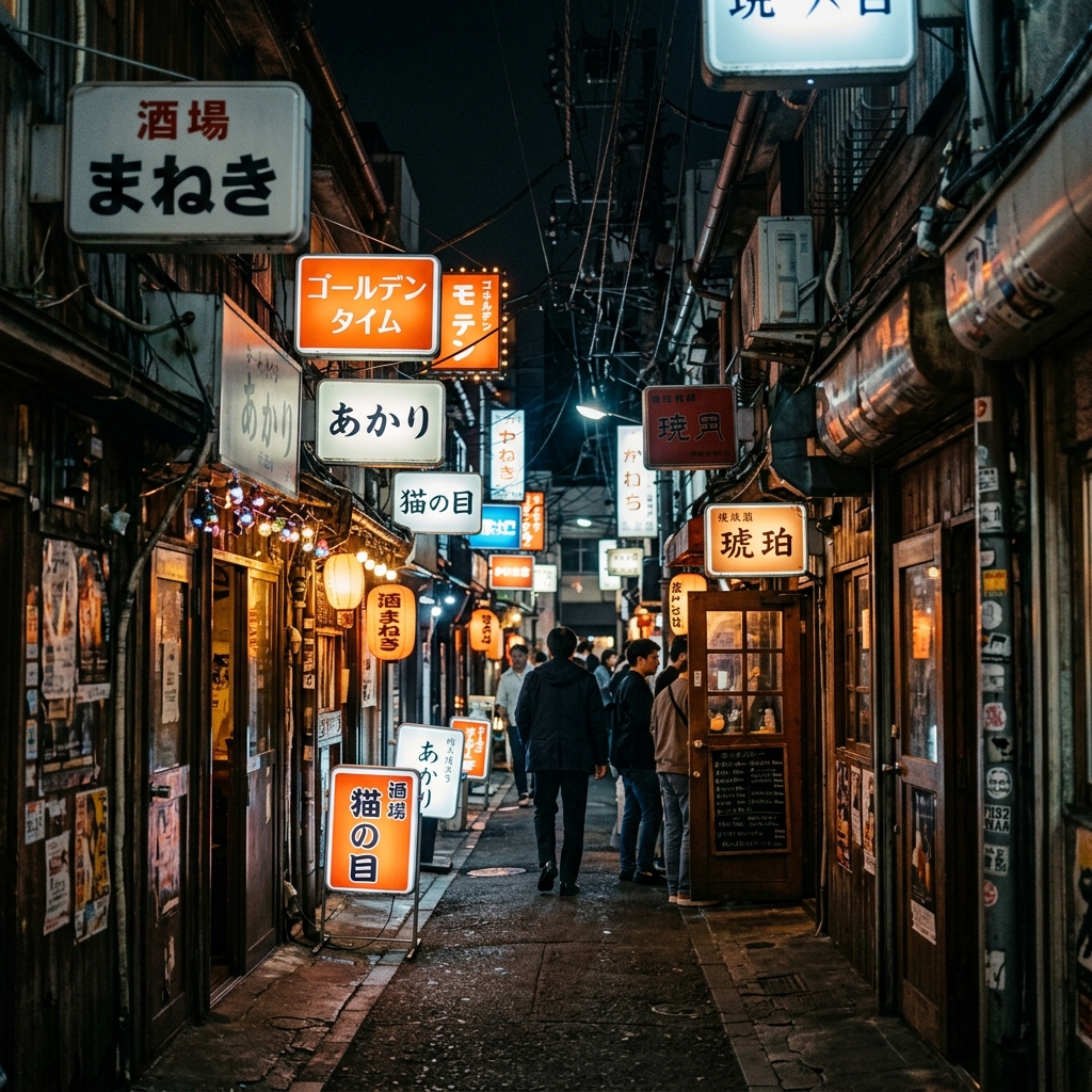 新宿ゴールデン街：高層ビルの足元に広がる、昭和の残り香漂う夜の社交場